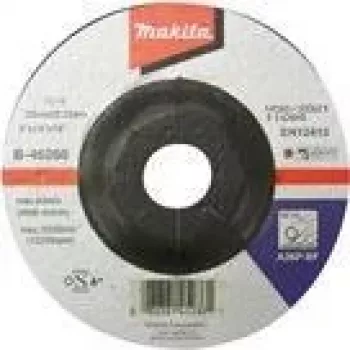 Makita - šlifavimo diskas metalui - 125 mm - grūdėtumas: A36P-BF - skirtas Makita GA005GZ, GA008GM201, GA008GZ, XGT GA005GZ (B-46268)