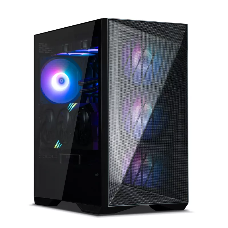 Zalman Z9 Iceberg MS Black ATX Mid Tower PC Case Included 4x 140 mm ARGB fan - Midi/Mini Tower - ATX