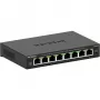 NETGEAR GS308E Managed L2/L3 Gigabit Ethernet (10/100/1000) Juoda