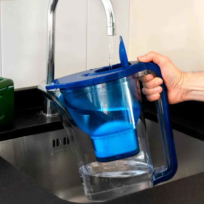 Stalinis vandens filtras JATA HJAR1003 3,5L Mėlynas permatomas