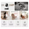 Namų apsaugos kamera TP-LINK MC210 Pan/Tilt Wi‑Fi 1080p naktinis matymas