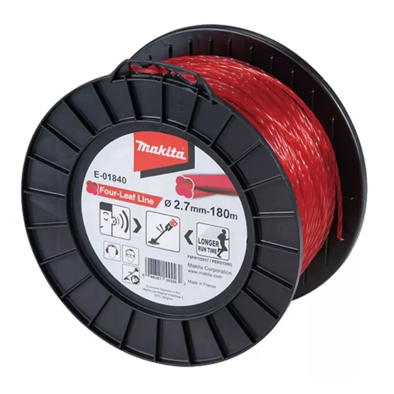 MAKITA MONOFILAMENT NYLON CLOVER 2.7mm/180m