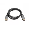 Displayport(M)-HDMI(M) kabelis 1M 4K juodas ir sidabrinis