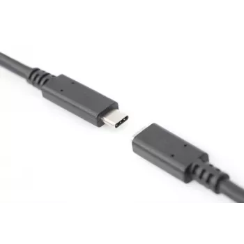 USB Type-C ilginamasis kabelis Digitus AK-300210-015-S
