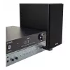 Namų garso mikrosistema Aiwa MSBTU-700DAB — 25 W RMS, DAB+/FM, Bluetooth 10 m, dėklo tipo CD, LED ekranas, juoda/arktinė mėlyna