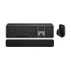Logitech MX Keys S Combo for Mac, belaidis, DE išdėstymo klaviatūros ir pelės rinkinys, optimizuotas macOS mygtukams ir funkcijoms