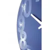 NeXtime klok 3077bl 3D, Ø39.5 cm, Sieninis, Mėlynas/ Baltas
