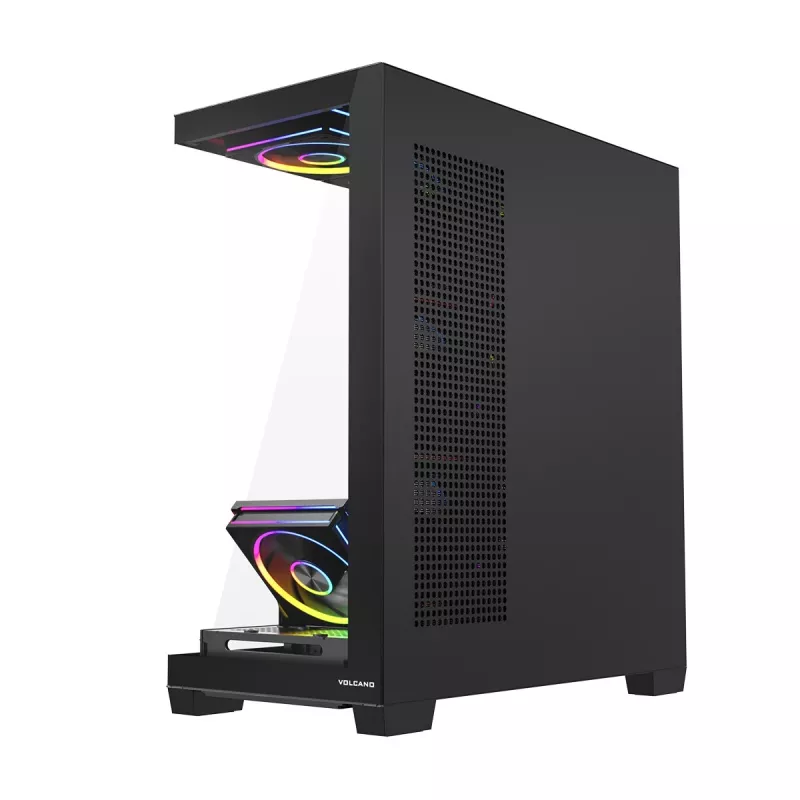 Modecom Volcano Stellar Plus ARGB Midi 8F Juoda
