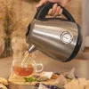 Cecotec Thermosense 620 Retro Steel elektrinis virdulys 1,7 l 2200 W nerūdijantis plienas
