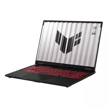 Nešiojamasis kompiuteris ASUS TUF Gaming A16 FA608 16 colių — AMD Ryzen 7 260 (8c/16t, iki 5,1 GHz), 16 GB DDR5, 512 GB PCIe 4.0 SSD, NVIDIA GeForce RTX 5070 8 GB