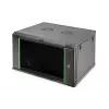 Prie sienos montuojamas stovas Digitus DN-19 07U-6/6-EC-SW