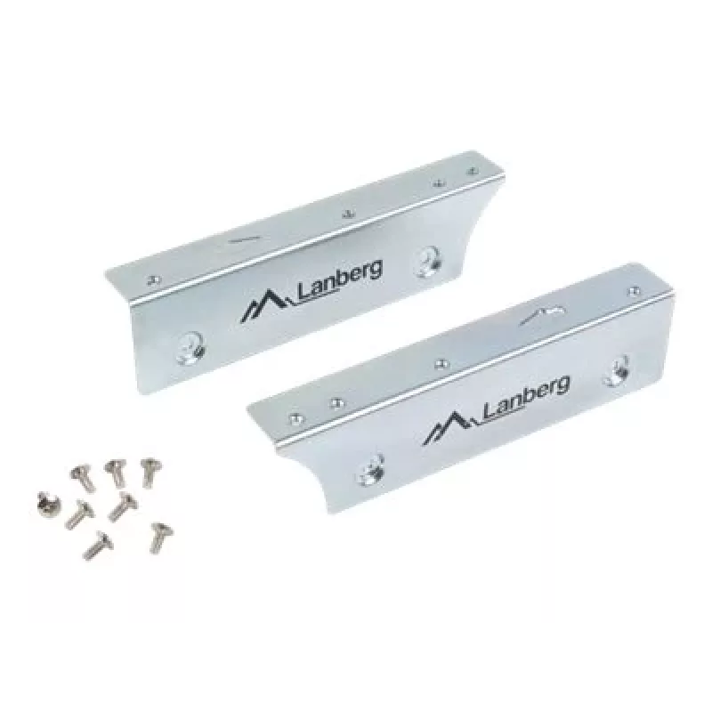 Lanberg IF-35-25 - Universal - HDD laikiklis - Metalas - Sidabrinis - 2.5 inch - 16 mm