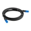 LANBERG PLEISTRINIS LAIDAS S/FTP CAT.6A 2M JUODAS LSZH