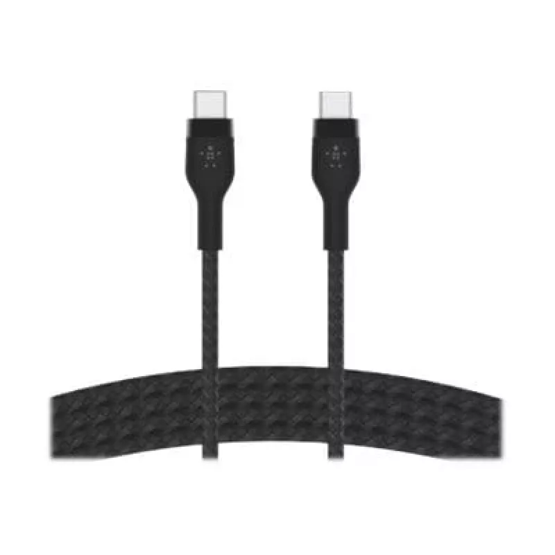 Belkin BOOSTCHARGE PRO Flex USB kabelis 1 m USB 2.0 USB C juodas (CAB011BT1MBK)