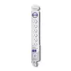 Apsauginis filtrų lizdas Qoltec 50293 Baltas 8 AC lizdai 230 V