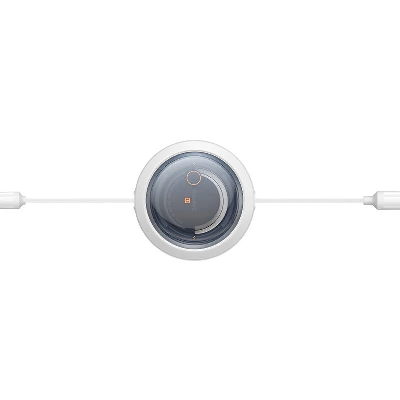 Greito įkrovimo laidas 3in1 Baseus Free2Draw, USB į micro USB+USB-C+Lightning, 3,5 A, 1,1 m (baltas)