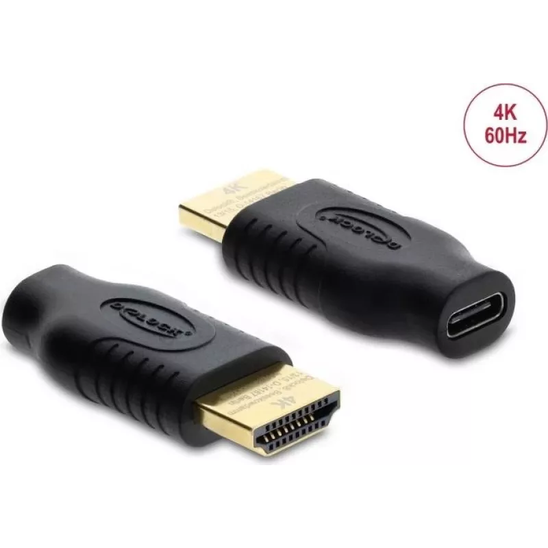 DELOCK USB Type-C į HDMI adapteris (DP Alt Mode) 4K 60 Hz su HDR ir HDCP