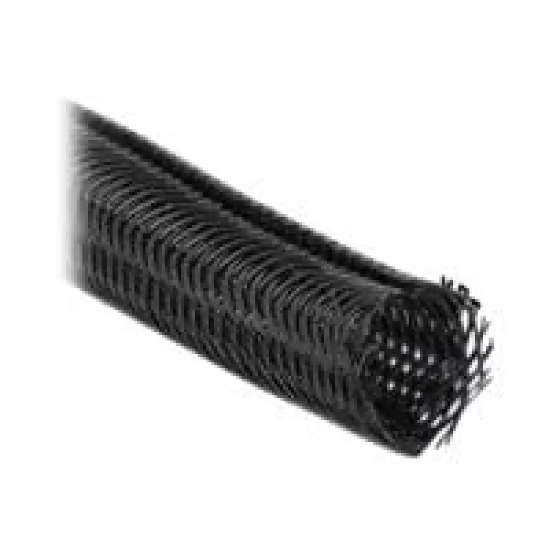 Pintas apvalkalas DeLOCK 19046 10 m x 19 mm juodas
