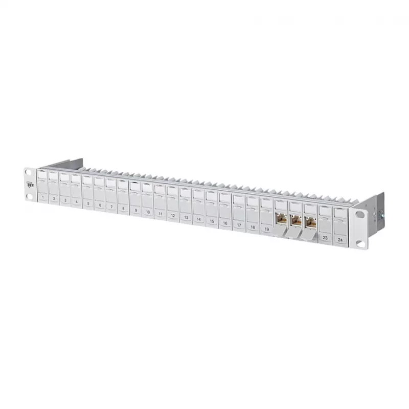 METZ CONNECT BTR - pataisų skydelis - RJ-45 X 24 - 1U (130B11P0-E)
