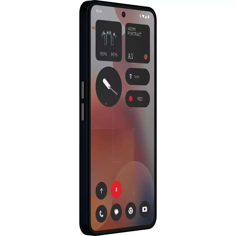 „Nothing Phone (3a) Pro“ 17,2 cm (6,77 inch) dviejų SIM kortelių „Android 15“ 5G USB Type-C 12 GB 256 GB 5000 mAh juoda