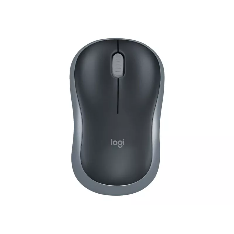 Logitech M185 belaidė optinė pelė, abiem rankoms tinkama, pilka 910-002238