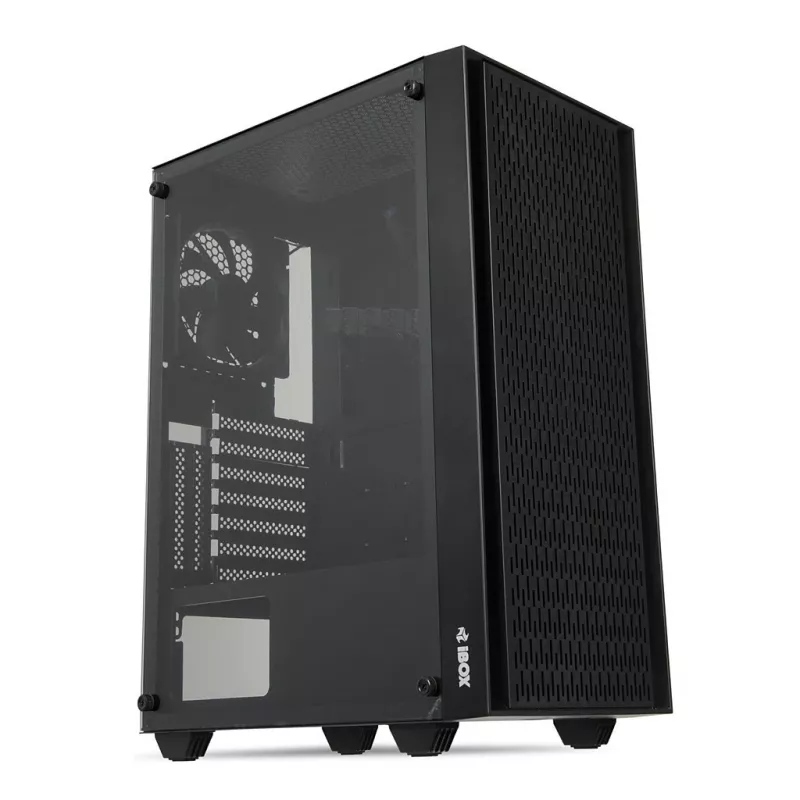 iBox CETUS 903 Midi Tower Juoda