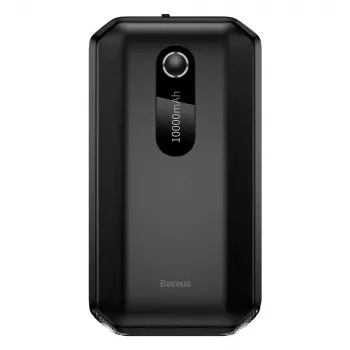 Baseus BS-CH001 - paleidimo įrenginys, boosteris 10000 mAh 12V (1000 A / 500 A) + krokodilo spaustukai (juodas)