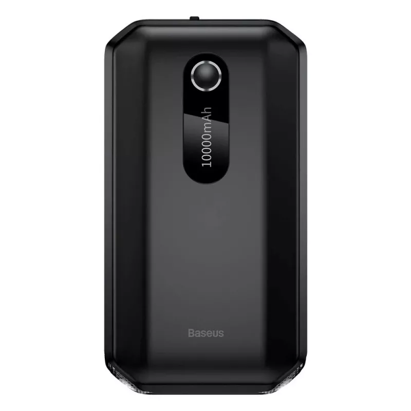 Baseus BS-CH001 - paleidimo įrenginys, boosteris 10000 mAh 12V (1000 A / 500 A) + krokodilo spaustukai (juodas)