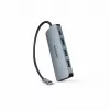 Dicota USB-C 8-in-1 Multi Hub 4K PD 100W sidabrinis