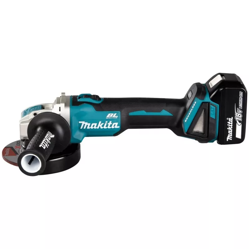 X-LOCK belaidis kampinis šlifuoklis DGA521ZX1, 18V (mėlyna / juoda, be baterijos ir įkroviklio)