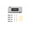 LANBERG tinklo jungiamoji dėžutė PLC-6SL1-S, Cat6 S/FTP (S-STP), sidabrinė, 82×35×23 mm