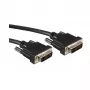 Monitoriaus laidas ROLINE DVI M - DVI M (24+1) dvigubos jungties 20 m