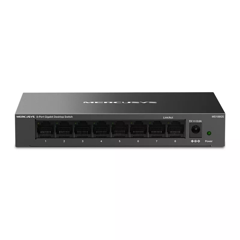 Mercusys 8 prievadų gigabitinio eterneto stalinis komutatorius