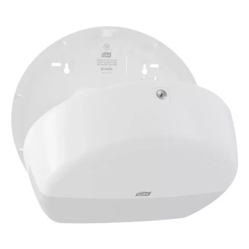 Popierinių rankšluosčių dozatorius Tork Mini Jumbo Roll 132×345×275 mm, baltas, MPN 555000