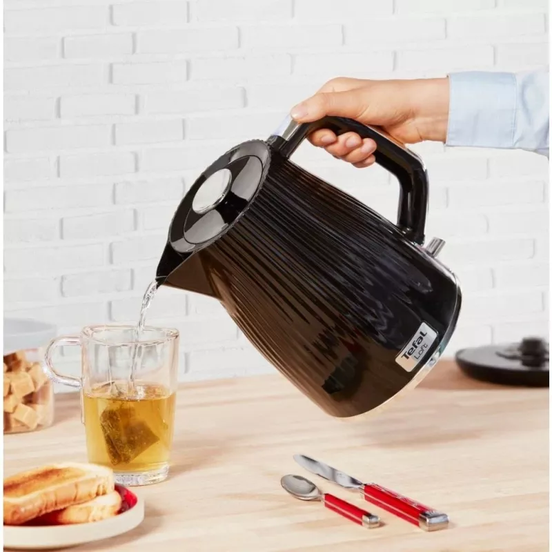 Elektrinis virdulys Tefal KO2508 1,7 L 2400 W, juodas, paslėptas kaitinimo elementas