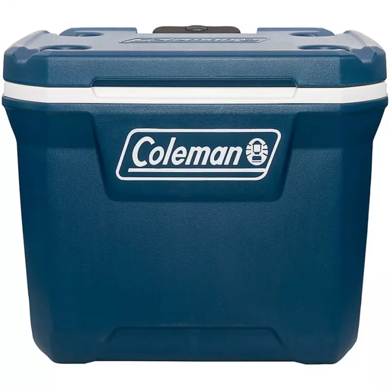 Coleman 50QT Xtreme Wheeled Cooler, mėlynas, plastikas, poliuretanas (PU), juoda, 47 l, 113 kg
