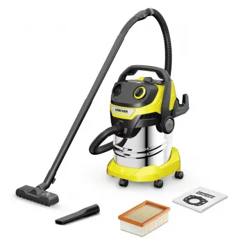 Kärcher WD 5 S V-25/5/22 Nerūdijantis plienas, juoda, geltona 25 L 1100 W