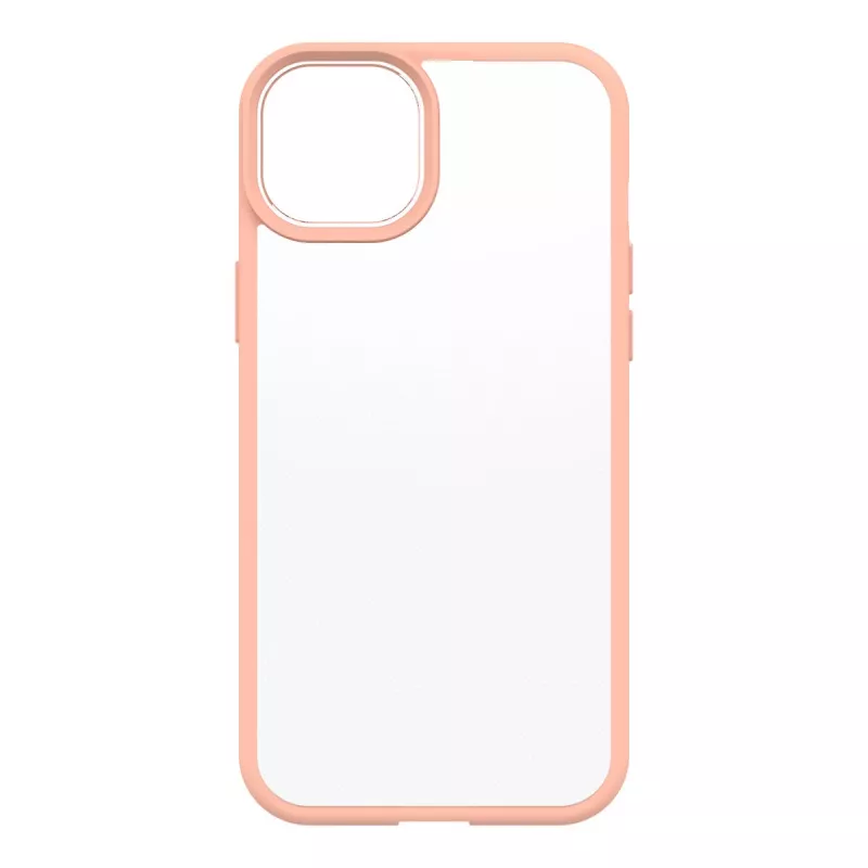 OtterBox React apsauginis dėklas, skirtas iPhone 15 Plus/iPhone 14 Plus, Peach Perfect – skaidrus/persikų