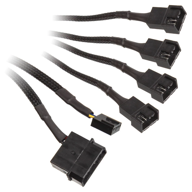 Kabelių skirstytuvas EK Water Blocks EK-Cable Splitter 4-Fan PWM Extended