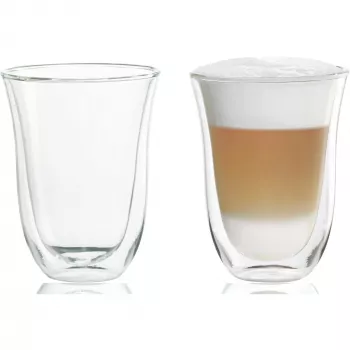 Kavos stiklinė DeLonghi De’Longhi 5513214611 permatomas stiklas 2 vnt. 220 ml 117 mm