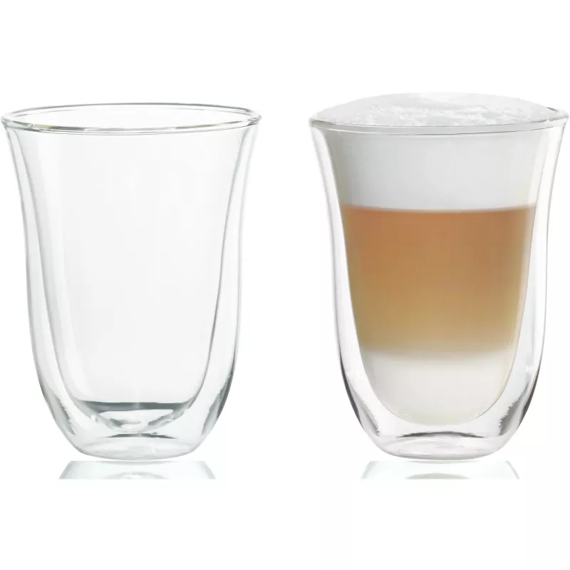 Kavos stiklinė DeLonghi De’Longhi 5513214611 permatomas stiklas 2 vnt. 220 ml 117 mm