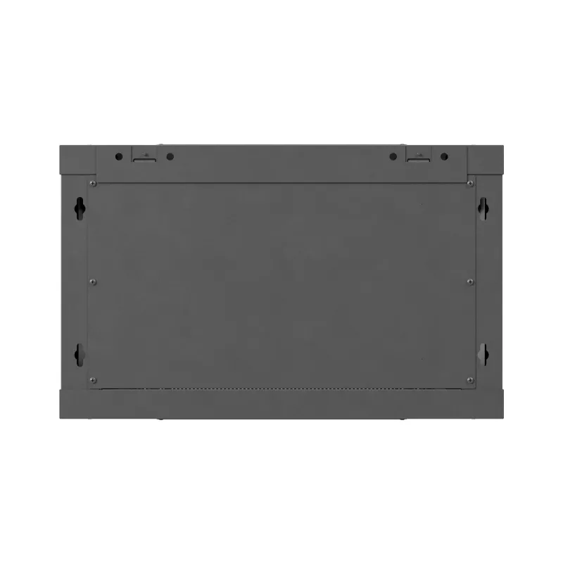 Sieninis 19 colių 6U 600x600 spintos stovas juodas