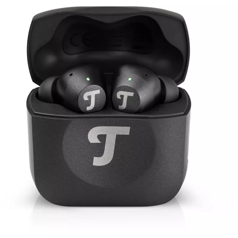 Teufel AIRY TWS Pro ausinės belaidės į ausis įdedamos skambučiams / muzikai Bluetooth juodos
