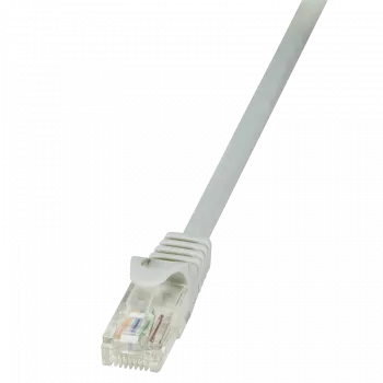 Tinklo kabelis LogiLink 0,5 m RJ-45 Cat5e Pilkas