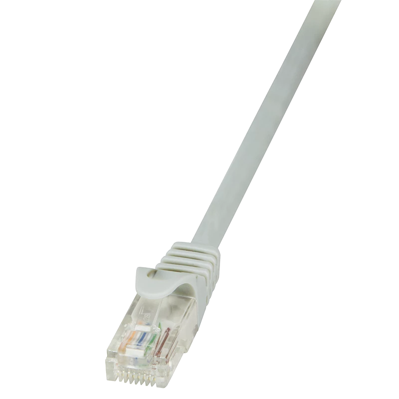 Tinklo kabelis LogiLink 0,5 m RJ-45 Cat5e Pilkas