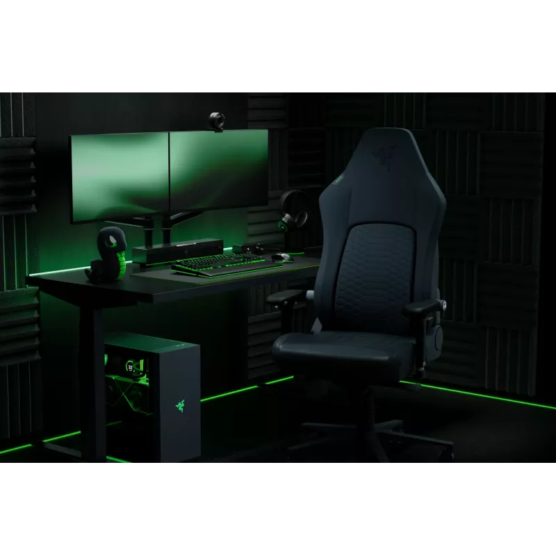 Razer Ergonomic žaidimų kėdė with Breathable Comfort | Iskur V2 NewGen | Juoda
