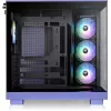 View 380 XL TG ARGB, korpusas violetinis, grūdintas stiklas x 2