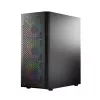 Logic ARAMIS ARGB MINIDI USB 3.0 korpusas, juodas