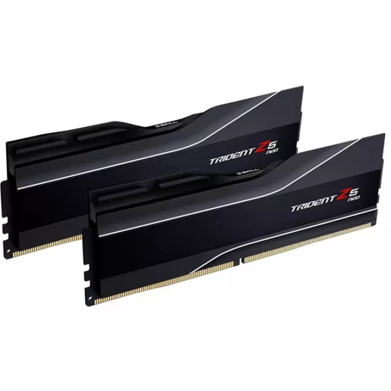 DIMM 64 GB DDR5-6000 (2x 32 GB) Dual-Kit, Arbeitsspeicher schwarz, F5-6000J3238G32GX2-TZ5N, Trident Z5 NEO, AMD EXPO