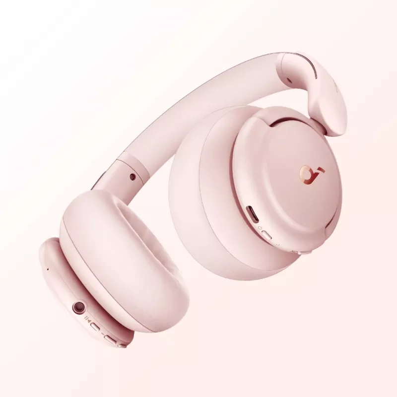 „Soundcore by Anker Life Q30“ hibridinės aktyviosios triukšmo slopinimo ausinės su keliais režimais, aukštos raiškos garsu, 40 val. veikimo trukme, aiškiais pokalbiais, greitu įkrovimu